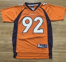 Elvis Dumervil Denver Broncos Football On Field Reebok Youth Medium 10-12 Jersey
