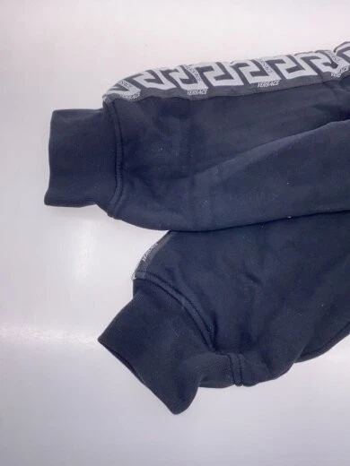 Felpa con cappuccio VERSACE Zip XXL Cotone BLK 1012175 1A08821