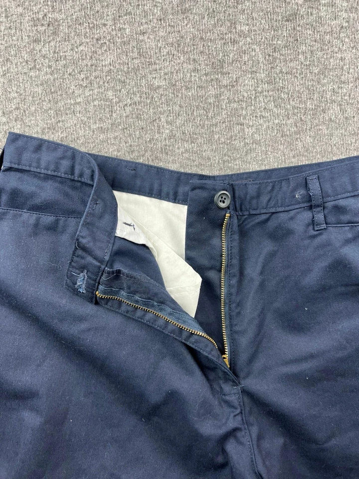 Pantalones informales Cintas para mujer azul marino talla 16 RG Foto 4 de 4