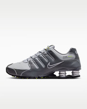 NUOVE SCARPE SNEAKERS NIKE SHOX NZ GRIGIE MISURA 8,5 378341-009