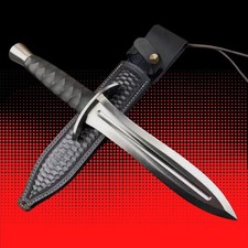 Custom Handmade D2 Steel Bowie Knife Micarta Handle Full Tang Hunting Survival