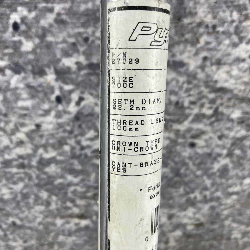 Pyramid Hybrid 700C 1in Threaded Fork Canti Touring Gravel Steel 22.2mm Unicrown - Image 4 of 4