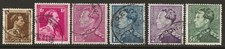 Belgium 1936. New daily stamps series. Partial set.  Used.