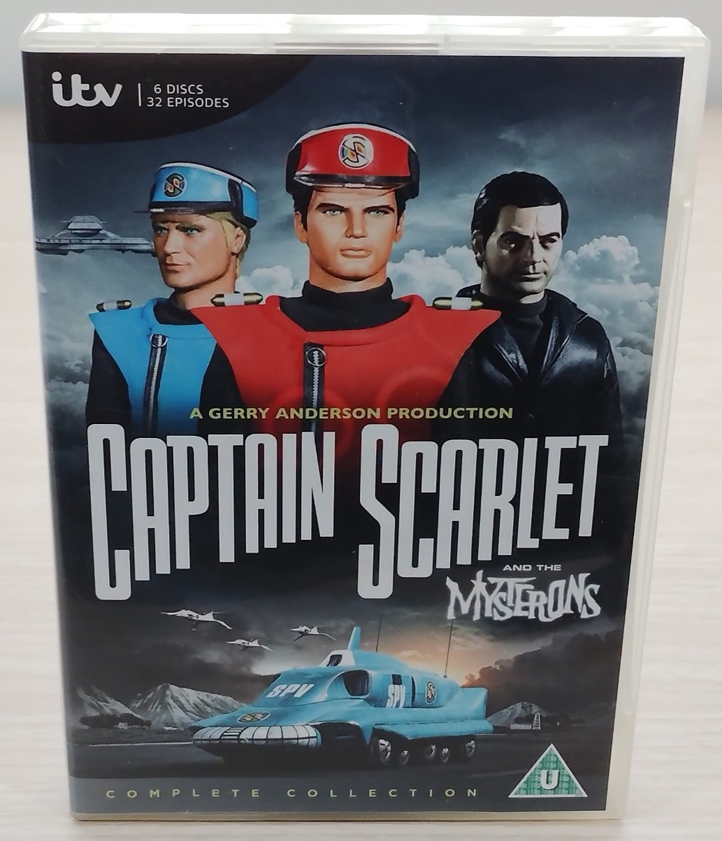 Captain Scarlet & The Mysterons Complete Collection DVD Box Set In VGC