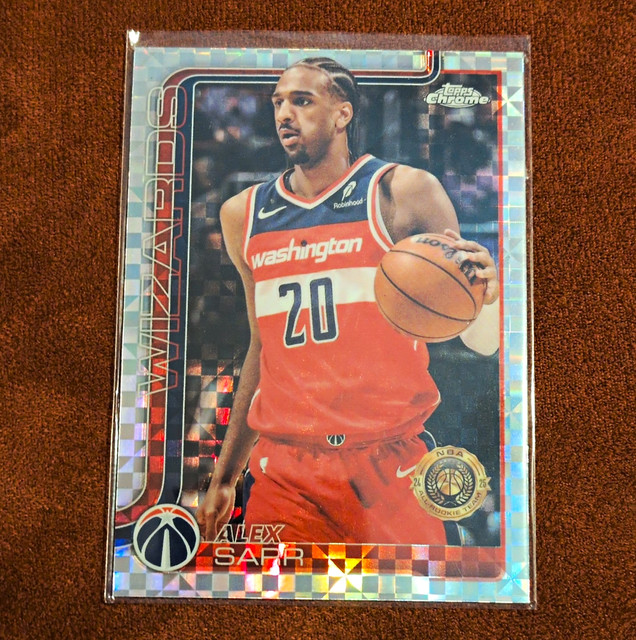 Alex Sarr 2024 Topps Chrome