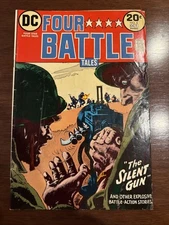 Four Star Battle Tales - DC Comics - # 4 - October, 1973 - Featuring The Silent 