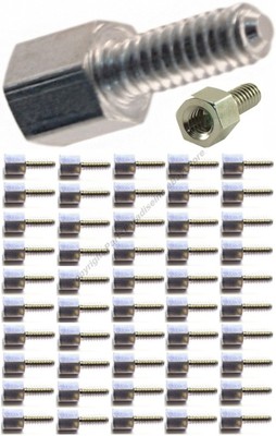 Lot50pk DB Stud/Bolt/Nut Serial/9/25/Parallel/VGA/SVGA for Cable/Cord/Wire/Port