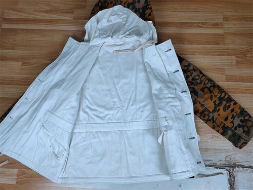 WW2 GERMAN AUTUMN OAK LEAF CAMO WINTER REVERSIBLE PARKA WWII Repro Double-Sided - Bild 3 von 7