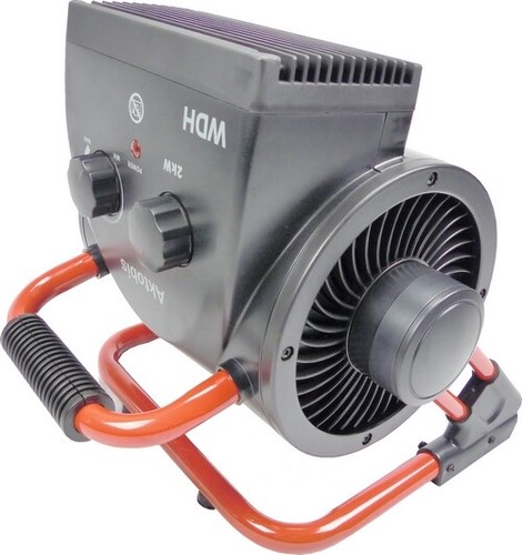 Elektroheizer Frostwächter Heizlüfter Heizgebläse Aktobis WDH-BGP02 (2kW) - Bild 6 von 10