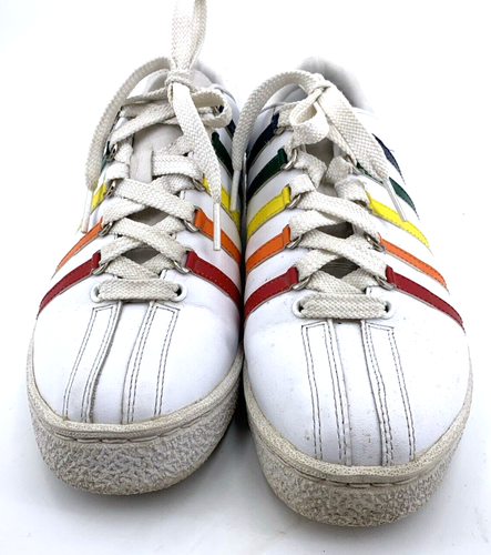 K-Swiss Classic Rainbow Varsity Sneakers Women's Sz 7 UK 6 EU 37.5 AU 5.5 - Picture 2 of 11