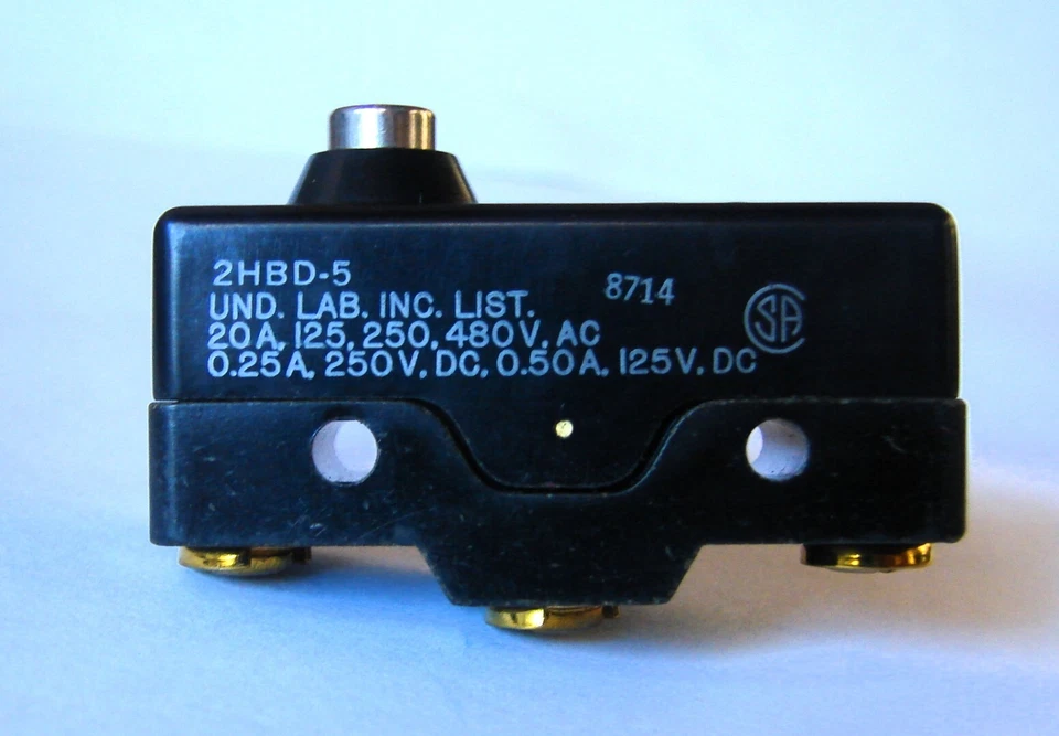 Nuevo de Lote Antiguo Hecho en EE. UU., INTERRUPTOR UNIMAX BZ-2RD-A2, Selecta Precision SS710-03 NUEVO Foto 2 de 4