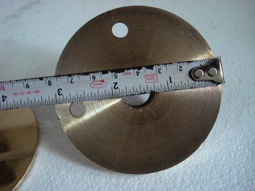 4 Pcs Messing Klammern für Holz Einfassung Kompass - Selten - 100% Zufriedenheit - Picture 10 of 10
