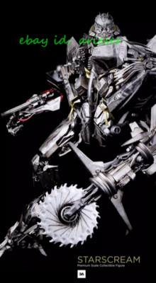 Perfect Threezero 3a Starscream Premium Scale Deluxe Edition Action Figure