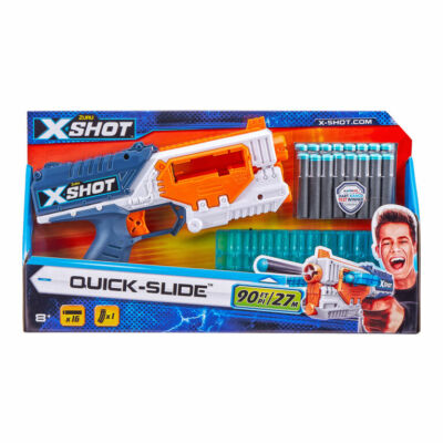 Zuru X Shot Dino Attach Dino Striker Dart Blaster (16 Darts, 4 Eggs)