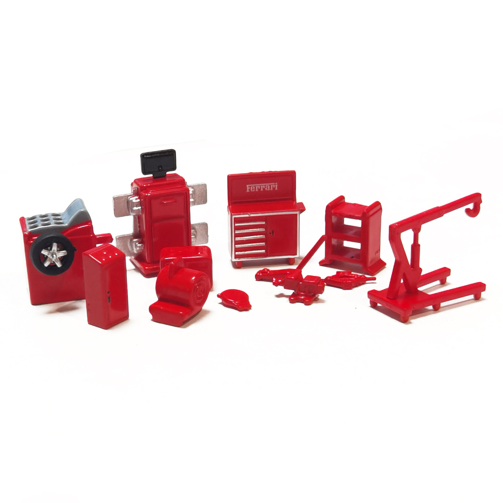 1/64 Scene Model Props Parking&Repair Shop Traffic Tool  Figure DIecast car Deco