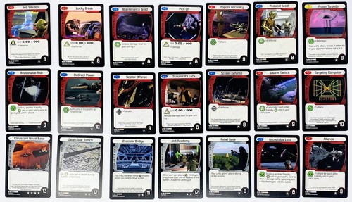 Wizkids Star Wars PocketModel TCG Base Set Complete Set NM Unpunched w/Promos - Picture 4 of 13