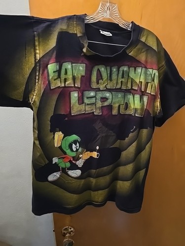 1992 Vintage AOP "Marvin The Martian" Looney Tunes Tultex T-Shirt, XLarge (EUC) - Picture 3 of 6