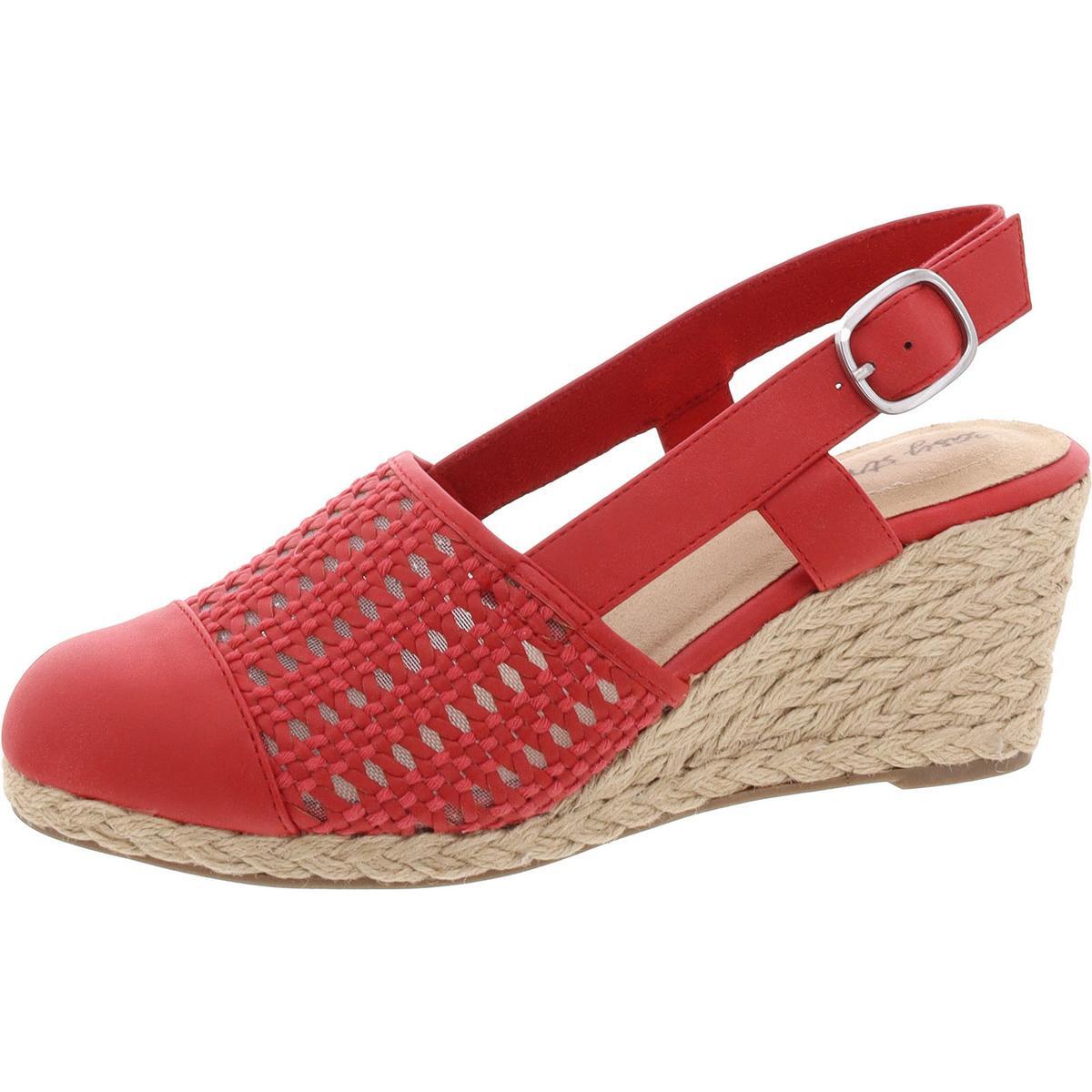 Легкие уличные женские босоножки-босоножки на танкетке из искусственной кожи Taffy BHFO 3741