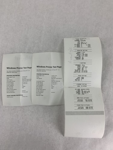 AirTrack DP-1 Thermal Transfer Direct Thermal Desktop Printer Tested No PS - Picture 11 of 12