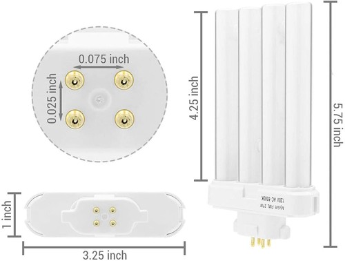 MyGift 27 Watt Replacement Light Bulb for Solarex Floor Sun Lamp - Picture 3 of 3