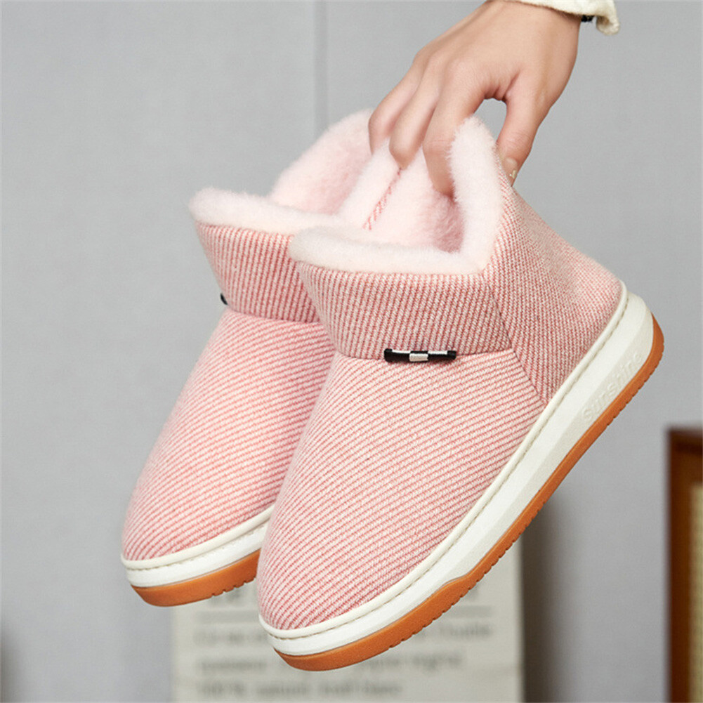 APL Stivali uomo donna fodera peluche memory foam antiscivolo camera da letto stivaletti comodi