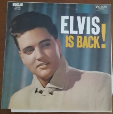 Elvis Presley Elvis is back 33 tours stéréo excellent état M- du début 1970 - Photo 1/4