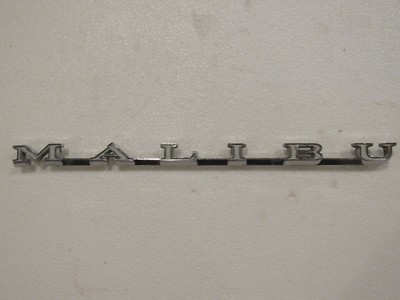 OEM Rear Trunk Lid Malibu Emblem – Chrome Nameplate For 2008-2014 Chevy, 22842005