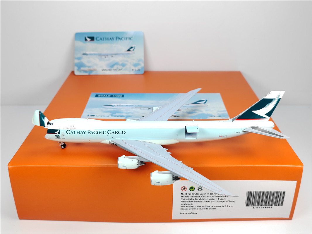 Cathay Pacific キャセイパシフィック　747-8F 1/400 Amazon | TANG DYNASTY 1/400 16cm キャセイパシフィック航空