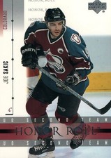 #44 Joe Sakic Colorado Avalanche 2002-03 Upper Deck Honor Roll Hockey  Card