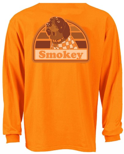Camiseta Tennessee Volunteers Para Hombre Naranja 2 Caras Retrato a Humo Mangas Largas - Imagen 3 de 7