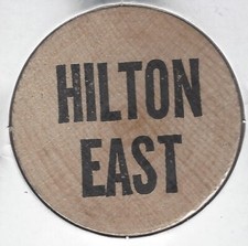 HILTON EAST, The Big Three, Token, Wooden Nickel