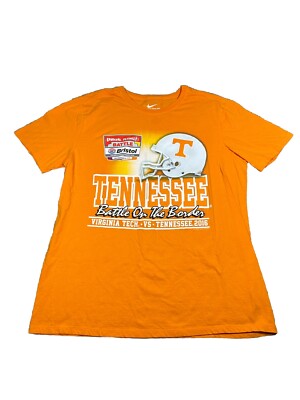 Nike Tennessee Bristol Battle On The Border Football Graphic Tshirt Mens L 2016