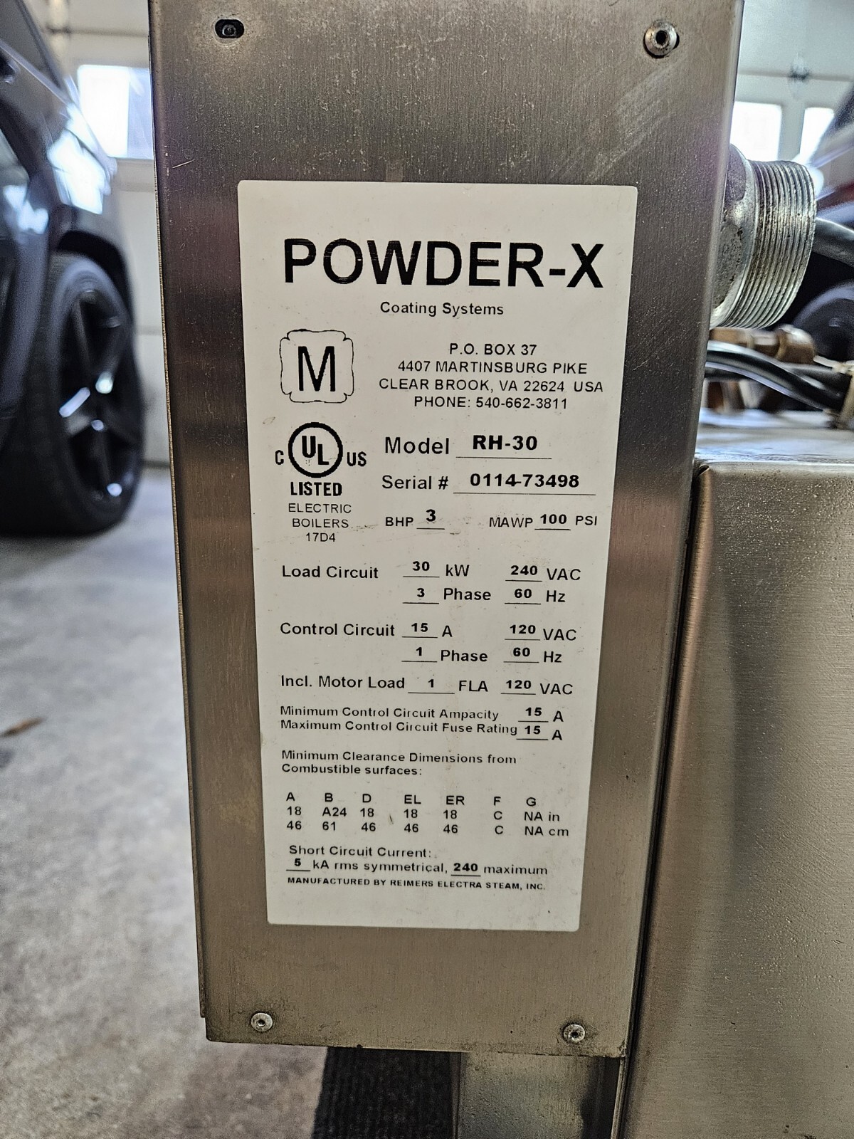 PowderX Industrial Steam Cleaner eBay