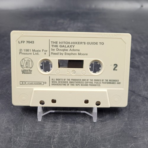 The Hitch-Hiker's Guide To The Galaxy Volume 1,2,3, & 4 Cassette Tapes - Picture 5 of 7