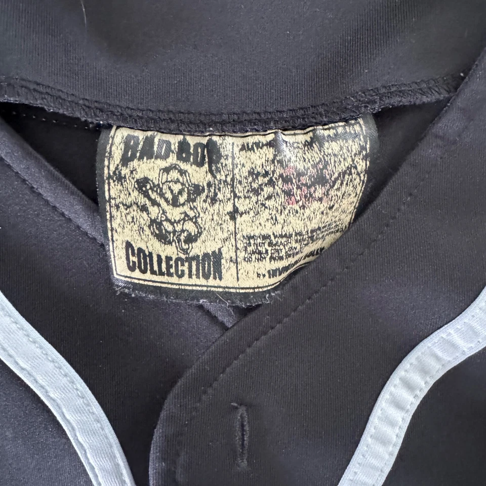 Bad Boy Biggie #72 Jersey Medium Hip Hop Rap Shirt Invisible Bully Black M - Image 4 of 4