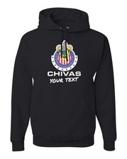 Chivas Guadalajara Hooded Hoodie Hoody Sudadera With Custom Text optional 