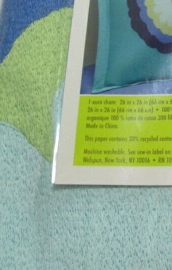 Amy Butler DREAM DAISY Amapola Europea Completamente Bordada Algodón Orgánico Foto 3 de 4