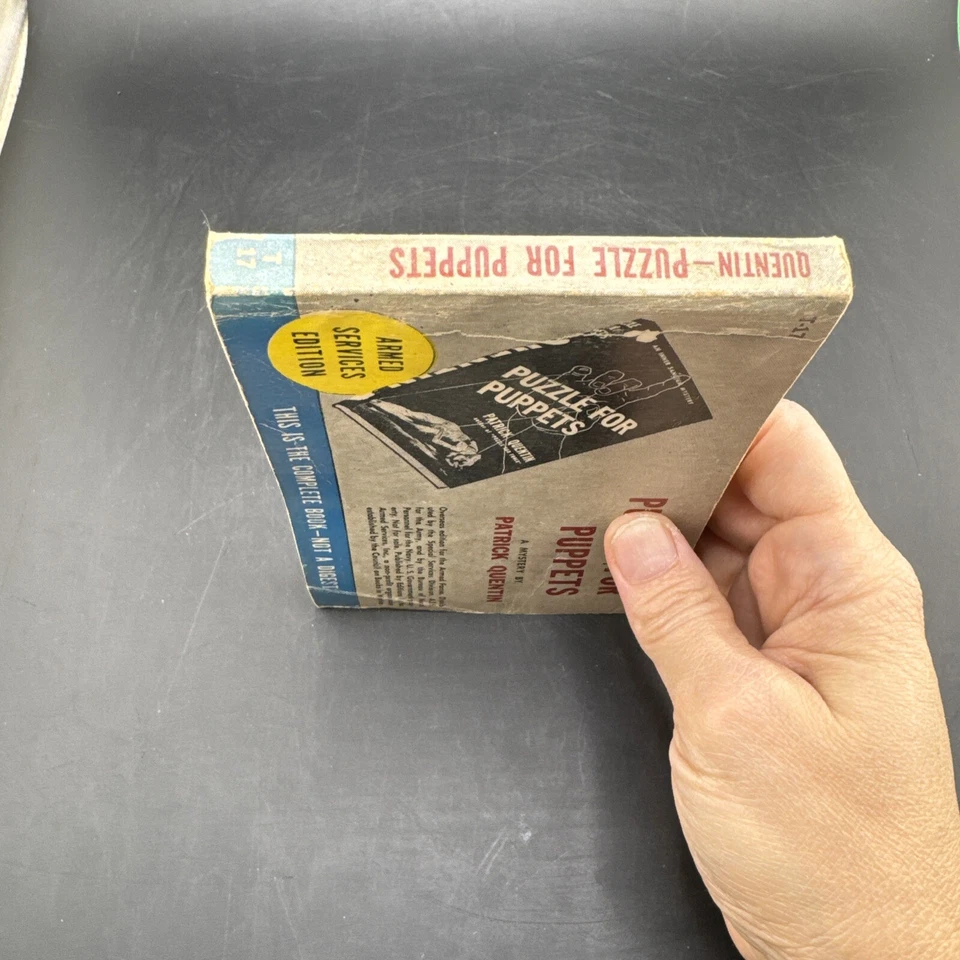 💥 WW2 Armed Services Edition 💥 Puzzle For Puppets Foto 3 de 4