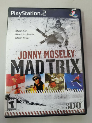 Jonny Moseley Mad Trix (Sony PS2, PlayStation 2) Complete With Manual