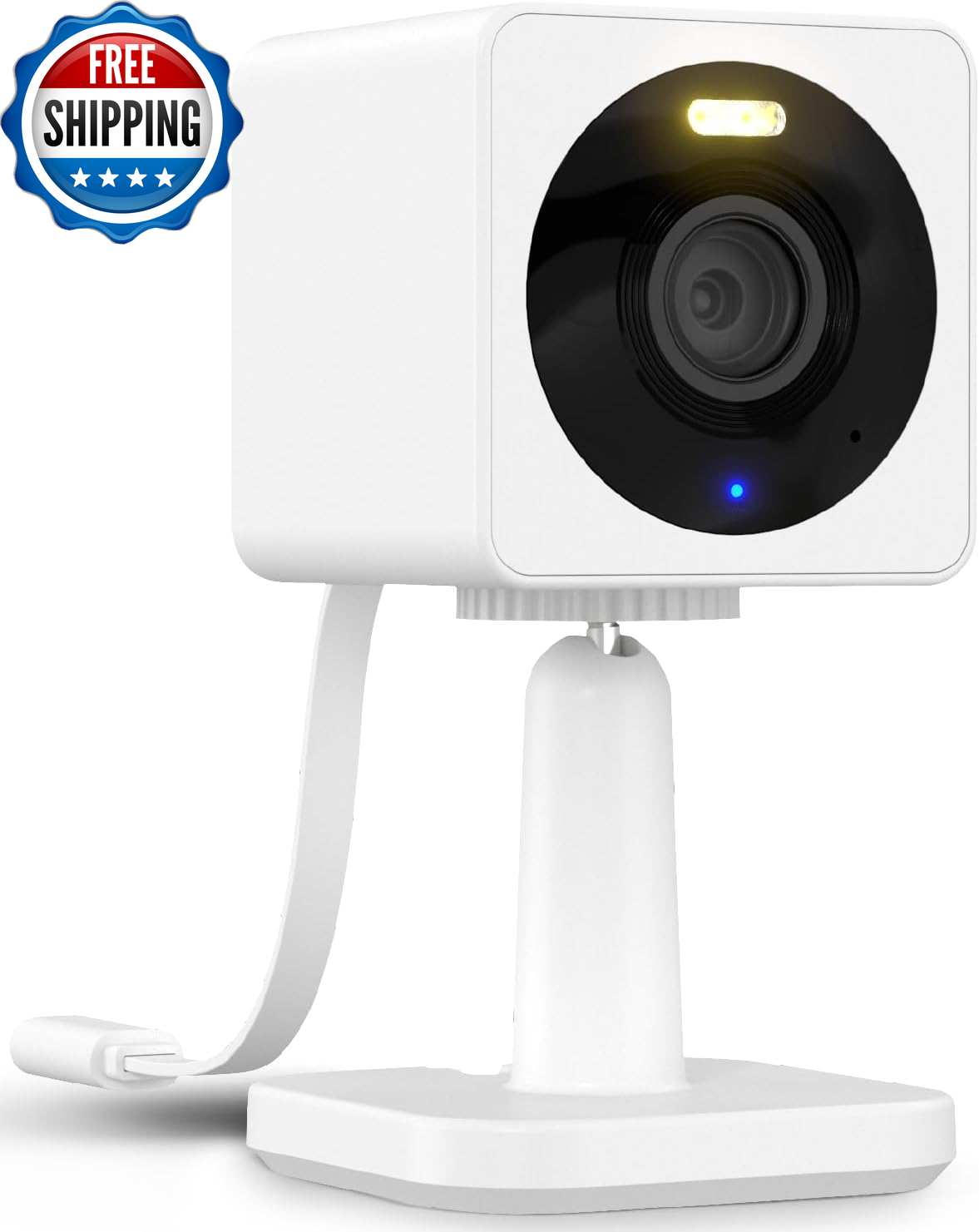 Cam OG Indoor/Outdoor 1080P Wi-Fi Smart Home Security Camera with Color Night Vi