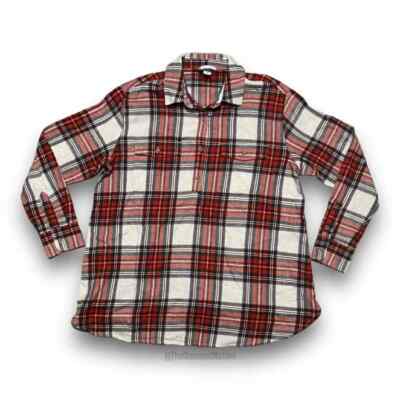 OLD NAVY MATERNITY FLANNEL 1/4 BUTTON SHIRT WOMEN'S SIZE XS MATERNITY