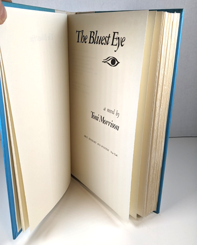 Bluest Eye by Toni Morrison (Hardcover) 3rd print 1970 - Picture 5 of 6