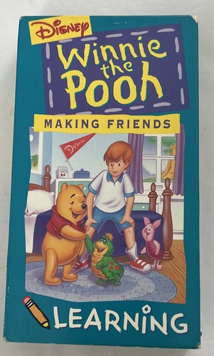 Disney’s Winnie the Pooh Making Friends (VHS, 1994) Pre-owned FAST Shipping