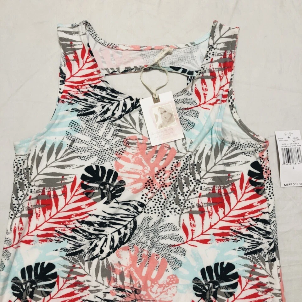 Vestido Jessica Simpson Niñas Grande Floral Colorido Juvenil Vestido de Verano Nuevo Foto 2 de 4