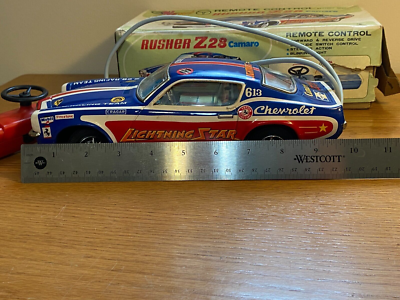 Taiyo Toys Battery Operated Rusher Z-28 Camaro Toy & Box AA-11 | eBay