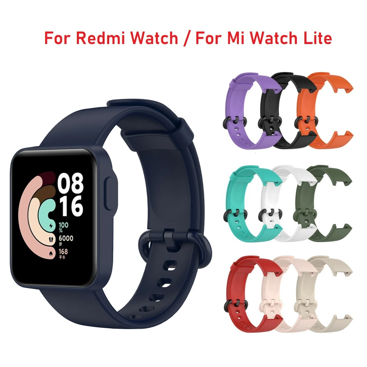 For Xiaomi Mi Watch Lite Replacement Color Sport Wrist Belt Band