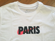 T-shirt blanc homme Nike Paris 2024 Jeux Olympiques XL neuf
