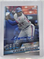 2020 Topps Baseball Vladmir Guerrero 2000s Decades' Best Batters Auto /25