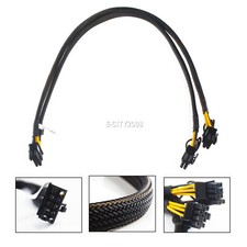 NEW 10pin to 8 8pin GPU Power Adapter Cable fit for HP DL380 G8 G9 63CM US Stock