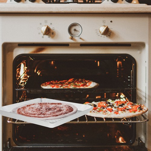 Aluminum Alloy Baking Tray Square Pizza Tray Square Oven Pan - Picture 2 of 12